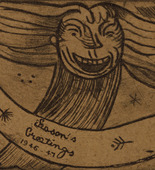 Louise Bourgeois. Greetings: Laughing Monster. 1946