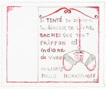 Louise Bourgeois. Ex Libris (for Paulo Herkenhoff). 2001