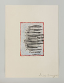 Louise Bourgeois. The Blue Fear. 1989-2003