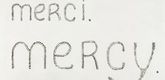Louise Bourgeois. merci. mercy. 1992