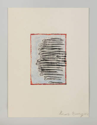 Louise Bourgeois. The Blue Fear. 1989-2003