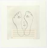 Louise Bourgeois. Untitled, plate 3 of 5, from the illustrated book, and plate 3 of 7, from the portfolio, Metamorfosis. 1997