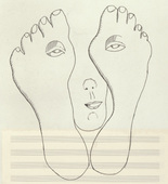 Louise Bourgeois. Untitled, plate 3 of 5, from the illustrated book, and plate 3 of 7, from the portfolio, Metamorfosis. 1997