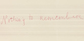 Louise Bourgeois. Nothing to Remember (set 4), from the series of folio sets (1-6). 2004-2006