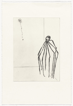 Louise Bourgeois. Untitled, plate 3 of 9, from the illustrated book, Ode &agrave; Ma M&egrave;re. 1995