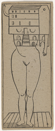 Louise Bourgeois. Femme Maison. 1947