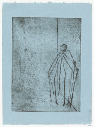 Louise Bourgeois. Untitled, plate 3 of 9, from the illustrated book, Ode &agrave; Ma M&egrave;re. 1995