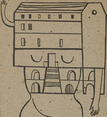 Louise Bourgeois. Femme Maison. 1947