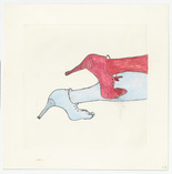 Louise Bourgeois. Untitled, plate 4 of 5, from the illustrated book, and plate 4 of 7, from the portfolio, Metamorfosis. 1997