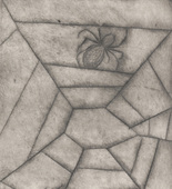 Louise Bourgeois. Untitled, plate 4 of 9, from the illustrated book, Ode &agrave; Ma M&egrave;re. 1995