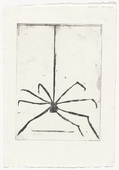 Louise Bourgeois. Untitled, plate 5 of 9, from the illustrated book, Ode &agrave; Ma M&egrave;re. 1995
