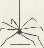 Louise Bourgeois. Untitled, plate 5 of 9, from the illustrated book, Ode &agrave; Ma M&egrave;re. 1995
