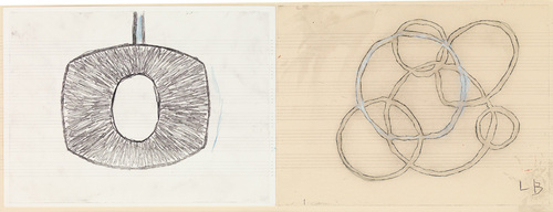 Louise Bourgeois. Untitled, no. 26, in Nothing to Remember (set 4), from the series of folio sets (1-6). 2004-2006