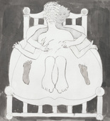Louise Bourgeois. Untitled, plate 6 of 7, from the portfolio, Metamorfosis. 1997