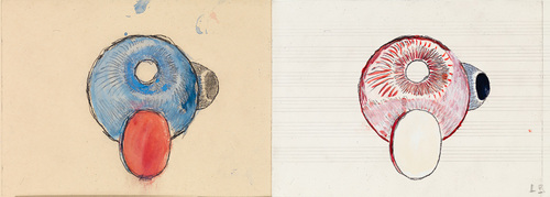 Louise Bourgeois. Untitled, no. 9, in Nothing to Remember (set 3), from the series of folio sets (1-6). 2004-2006