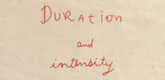 Louise Bourgeois. Duration and Intensit&eacute;, cover. 2007