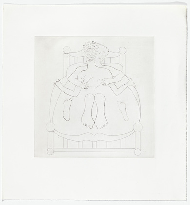 Louise Bourgeois. Untitled, plate 6 of 7, from the portfolio, Metamorfosis. 1997