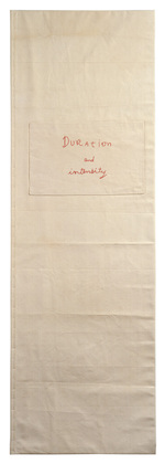 Louise Bourgeois. Duration and Intensit&eacute;, cover. 2007