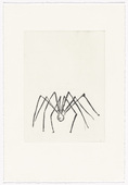 Louise Bourgeois. Untitled, plate 7 of 9, from the illustrated book, Ode &agrave; Ma M&egrave;re. 1995