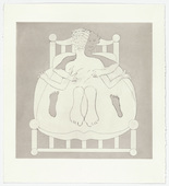 Louise Bourgeois. Untitled, plate 6 of 7, from the portfolio, Metamorfosis. 1997