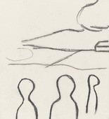 Louise Bourgeois. Untitled (Study for Institution). 1989