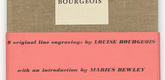 Louise Bourgeois. He Disappeared into Complete Silence, first edition. 1947