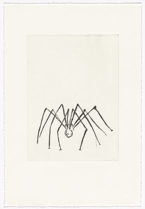 Louise Bourgeois. Untitled, plate 7 of 9, from the illustrated book, Ode &agrave; Ma M&egrave;re. 1995