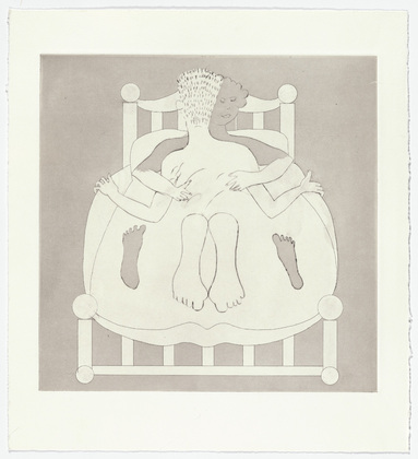 Louise Bourgeois. Untitled, plate 6 of 7, from the portfolio, Metamorfosis. 1997