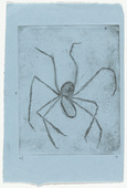 Louise Bourgeois. Untitled, plate 8 of 9, from the illustrated book, Ode &agrave; Ma M&egrave;re. 1995