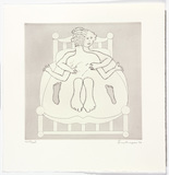 Louise Bourgeois. Untitled, plate 6 of 7, from the portfolio, Metamorfosis. 1997