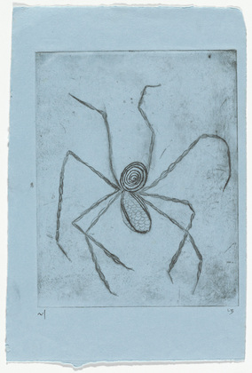 Louise Bourgeois. Untitled, plate 8 of 9, from the illustrated book, Ode &agrave; Ma M&egrave;re. 1995