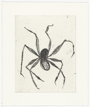 Louise Bourgeois. Untitled plate 8 of 9, from the illustrated book, Ode &agrave; Ma M&egrave;re. 1995