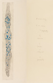 Louise Bourgeois. Untitled, plate 1 of 5, from the illustrated book, Duration and Intensit&eacute;. 2007