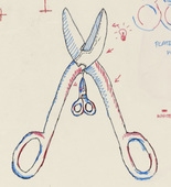 Louise Bourgeois. Untitled (Study for Untitled, plate 1 of 14, from the portfolio, Autobiographical Series). 1993