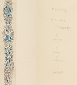 Louise Bourgeois. Untitled, plate 1 of 5, from the illustrated book, Duration and Intensit&eacute;. 2007