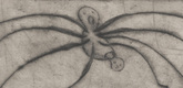 Louise Bourgeois. Untitled, plate 9 of 9, from the illustrated book, Ode &agrave; Ma M&egrave;re. 1995