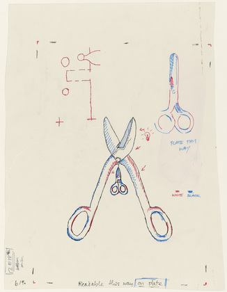 Louise Bourgeois. Untitled (Study for Untitled, plate 1 of 14, from the portfolio, Autobiographical Series). 1993