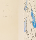 Louise Bourgeois. Untitled, plate 2 of 5, from the illustrated book, Duration and Intensit&eacute;. 2007