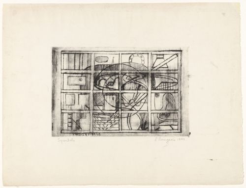 Louise Bourgeois. The Symbols. 1942