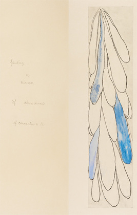 Louise Bourgeois. Untitled, plate 2 of 5, from the illustrated book, Duration and Intensit&eacute;. 2007