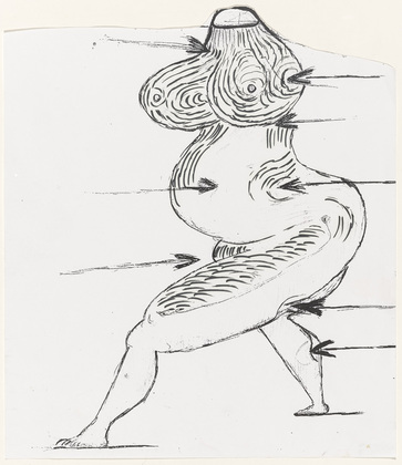 Louise Bourgeois. Untitled (Study for Sainte S&eacute;bastienne). 1990-1993