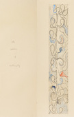 Louise Bourgeois. Untitled, plate 4 of 5, from the illustrated book, Duration and Intensit&eacute;. 2007