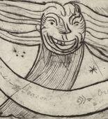 Louise Bourgeois. Greetings: Laughing Monster. 1946