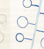 Louise Bourgeois. Untitled drawing, in Nothing to Remember (set 1), from the series of folio sets (1-6). 2004-2006