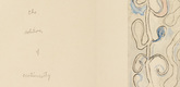 Louise Bourgeois. Untitled, plate 4 of 5, from the illustrated book, Duration and Intensit&eacute;. 2007