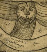 Louise Bourgeois. Greetings: Laughing Monster. 1946