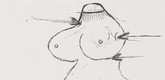 Louise Bourgeois. Untitled (Study for Sainte S&eacute;bastienne). 1990-1993