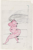 Louise Bourgeois. Untitled (Study for Sainte S&eacute;bastienne). 1990-1993