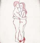Louise Bourgeois. The Couple, plate 5 of 7, from the portfolio, La R&eacute;paration. 2001