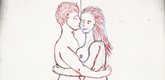 Louise Bourgeois. The Couple, plate 5 of 7, from the portfolio, La R&eacute;paration. 2001